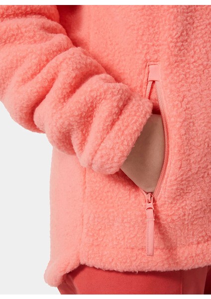 Helly Hansen Koyu Pembe Kız Çocuk Polar Mont HHA.41756 Jr Champ Pıle modelleri