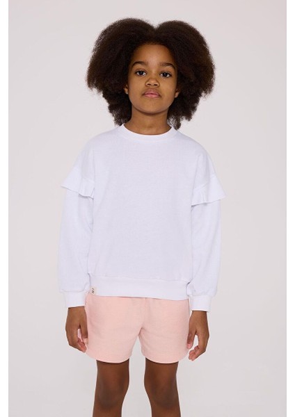 Bg Store Kız Çocuk Beyaz Sweatshirt fiyatları