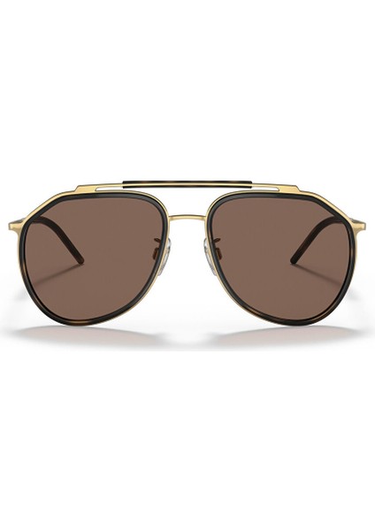 Dolce&gabbana DG2277 Oval Altın Erkek Güneş Gözlüğü