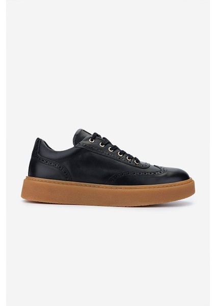 Beyaz Erkek Deri Sneaker 352 21346 Erk Ayk SK24-25