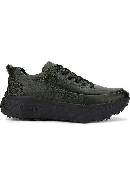 Kahverengi Erkek Deri Sneaker 381 20378 Erk Ayk SK24-25