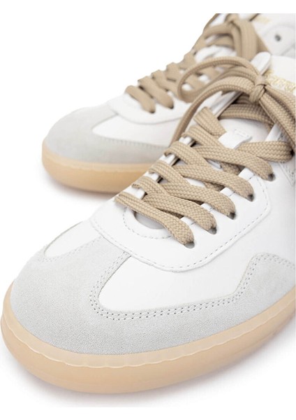 Erkek Hakiki Deri Beyaz/kahverengi Sneakers & Spor Ayakkabı modelleri