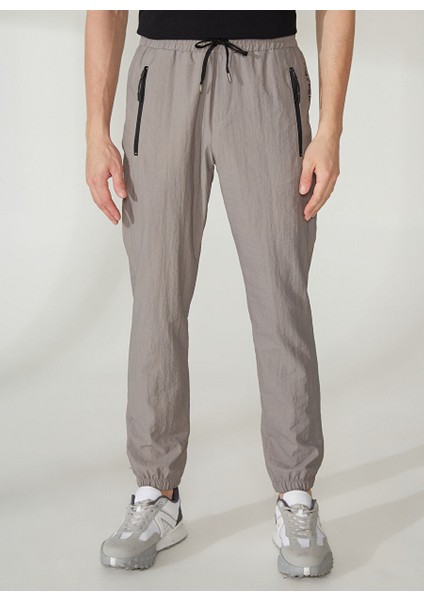 Gmg Fırenze Standart Bel Normal Paça Rahat Gri Erkek Pantolon GU23MSS01019