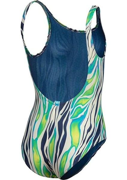 Water Print Kız Çocuk Yüzücü Mayosu 007319601 fırsatları