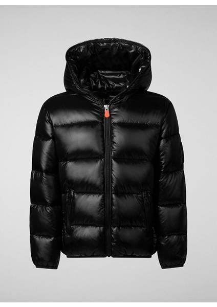Siyah Kız Çocuk Düz Mont J38090GLUCK1910000