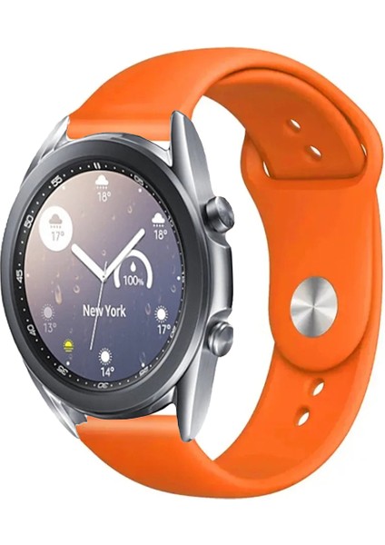 Samsung Galaxy Watch 3 41MM Akıllı Saat Uyumlu Spor Silikon Kordon