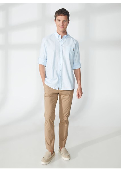 Normal Bel Normal Paça Slim Fit Kahve Erkek Pantolon A261DAN78TC506/TB