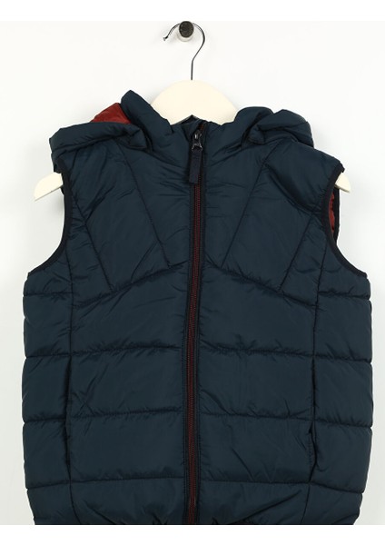 Lacivert Erkek Çocuk Yelek Nkmmemphıs Vest Pb