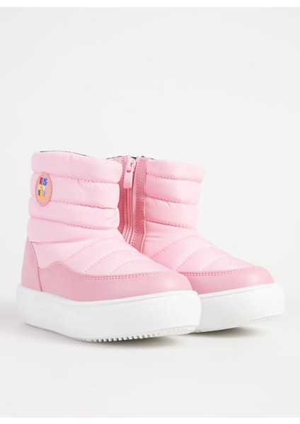 Pembe Kız Bebek Kar Botu Olıvıa-G