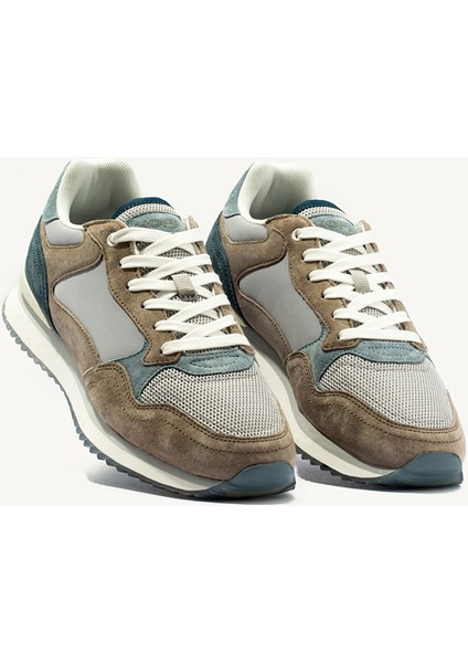 Gri-Mavi Erkek Sneaker 12202614