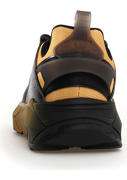 Siyah-Sarı Erkek Sneaker Wıll-M