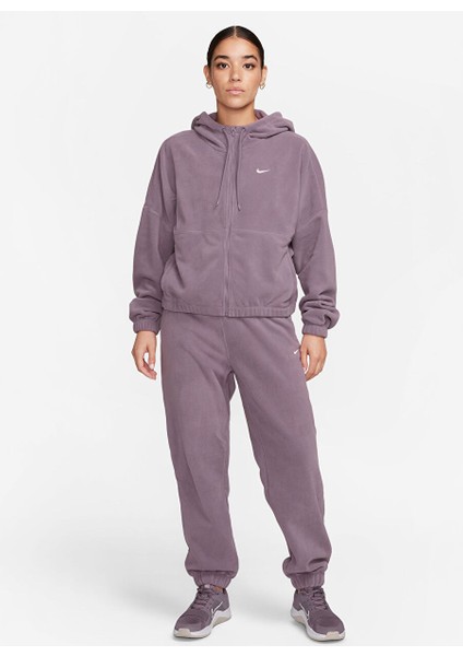Mor Kadın Uzun Geniş Fit Eşofman Altı FB5578-536-W Nk One Tf Pant