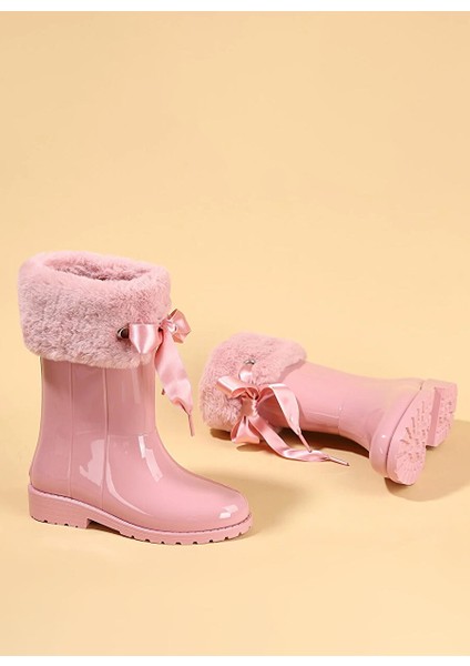 Pembe Kız Çocuk Yağmur Botu W10239 Campera Charol Soft 010 Rosa fırsatları