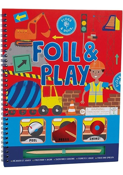 Floss & Rock Folyo Aktivite Set / Constructıon