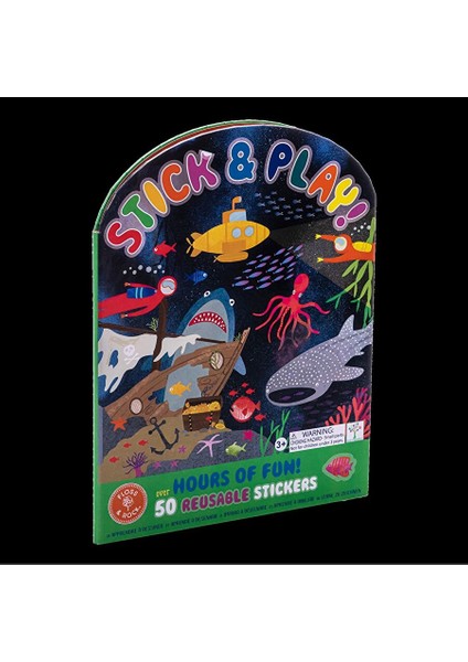 Floss & Rock Tak Çıkart Sticker Oyun Sahnesi / Deep Sea *yeni*