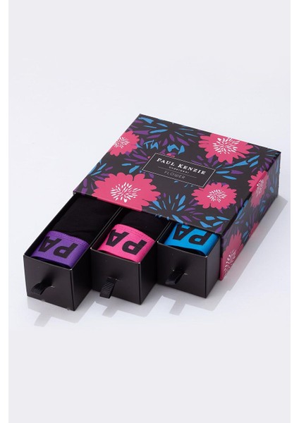 Flower Erkek Boxer 3 Adet