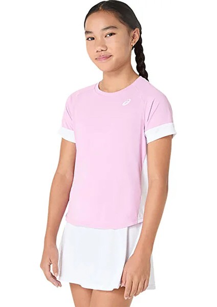 Mor Kız Çocuk T-Shirt 2044A045-701-GIRLS Tennıs Ss Top modelleri