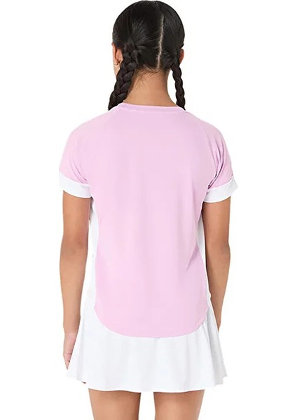 Mor Kız Çocuk T-Shirt 2044A045-701-GIRLS Tennıs Ss Top fırsatları