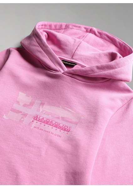 Pembe Kız Çocuk Kapüşonlu Uzun Kollu Sweatshirt NP0A4GXFP911 K B-Zamora H fırsatları