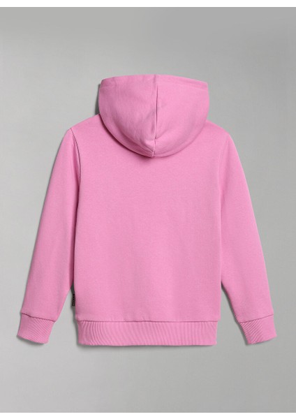 Pembe Kız Çocuk Kapüşonlu Uzun Kollu Sweatshirt NP0A4GXFP911 K B-Zamora H indirimleri