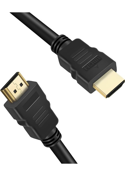 HDMI Kablo 3 Metre – 1080p Full HD, Altın Uçlu, TV Bilgisayar Uyumlu Görüntü Kablosu fırsatları
