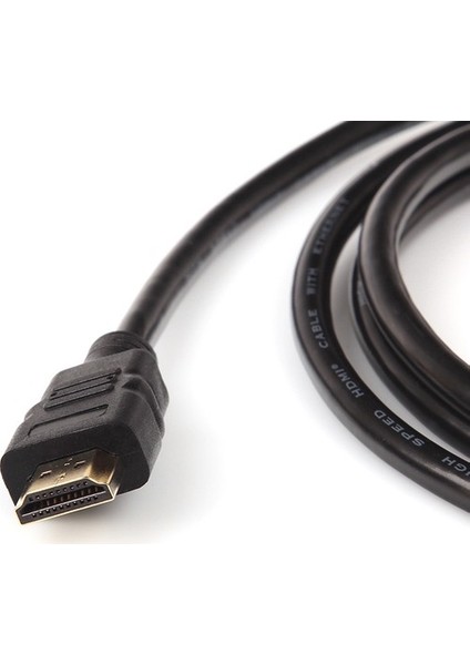 HDMI Kablo 3 Metre – 1080p Full HD, Altın Uçlu, TV Bilgisayar Uyumlu Görüntü Kablosu