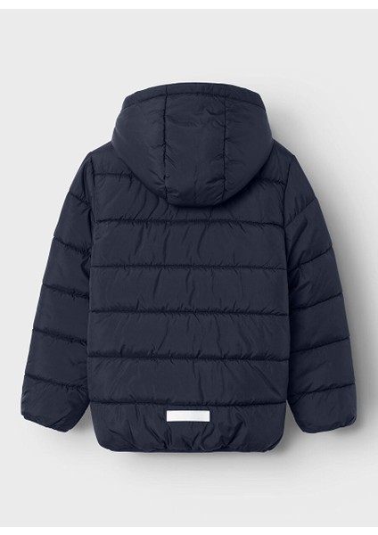 Kapüşonlu Lacivert Erkek Çocuk Mont Nkmmemphıs Jacket Pb