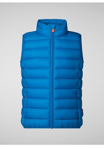 Mavi Erkek Çocuk Dik Yaka Normal Kalıp Puffer Yelek J82430XGIGA1990058