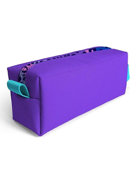 Mor Leopar Desenli Kız Çocuk Isı Yalıtımlı Beslenme Çantası ve Kalemlik Seti modelleri