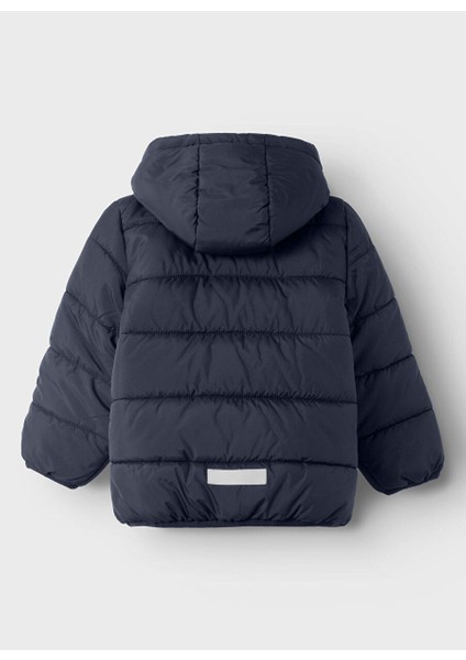 Fermuarlı Uzun Kollu Lacivert Erkek Çocuk Mont Nmmmemphıs Jacket Pb