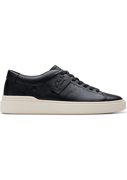 Siyah Erkek Deri Sneaker Craft Swift
