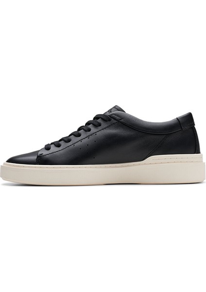 Siyah Erkek Deri Sneaker Craft Swift