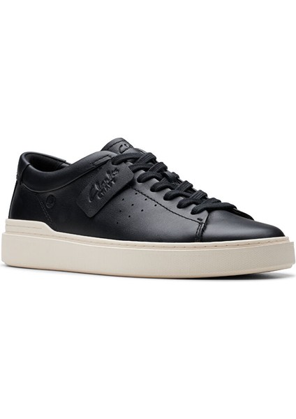 Siyah Erkek Deri Sneaker Craft Swift