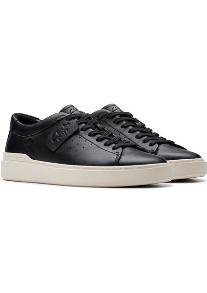 Siyah Erkek Deri Sneaker Craft Swift