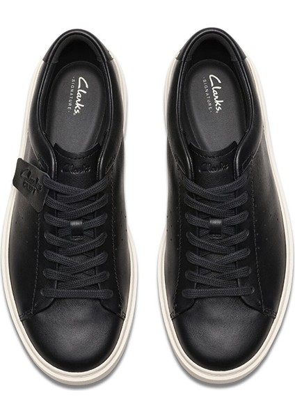Siyah Erkek Deri Sneaker Craft Swift