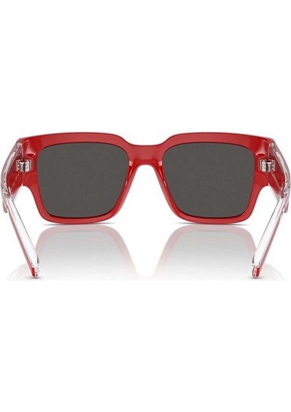 Dolce&gabbana DX6004 Köşeli Kırmızı Unisex Çocuk Güneş Gözlüğü fiyatları