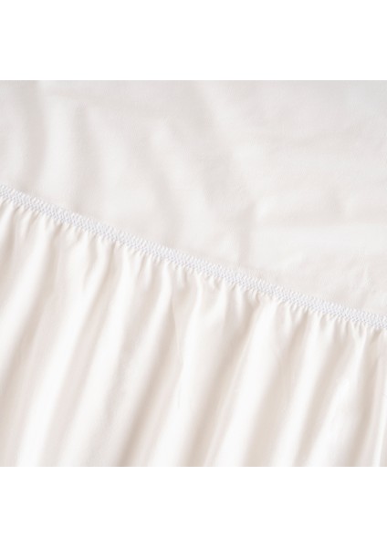 %100 Pamuk Penye Sıvı Geçirmez Yatak Alezi 120x200 cm