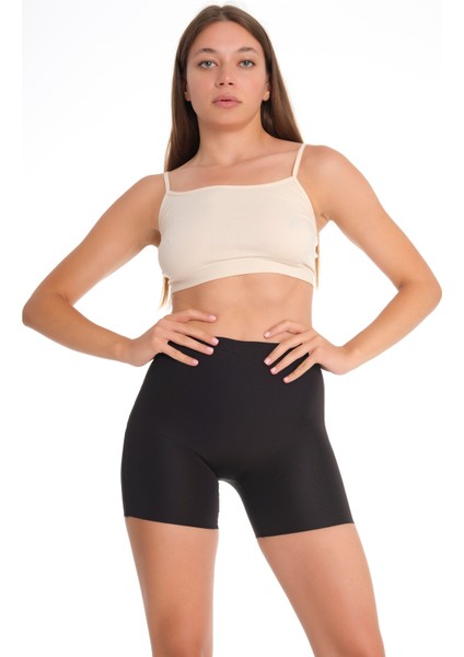 Görünmez Boxer Korse Siyah