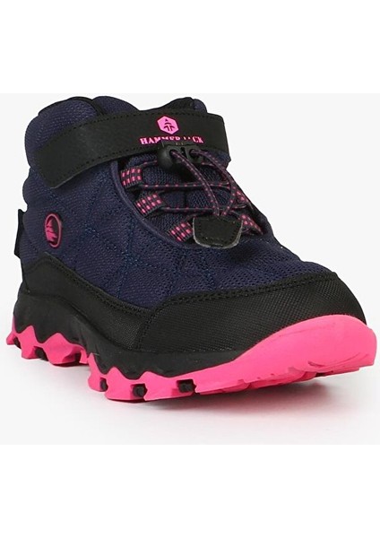 Su Geçirmez Vectör Lacivert Pembe Kız Çocuk Outdoor Bot