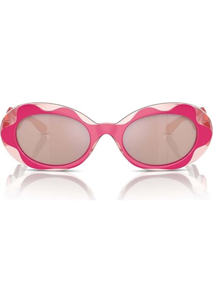 Dolce&gabbana DX6005 Oval Pembe Unisex Çocuk Güneş Gözlüğü