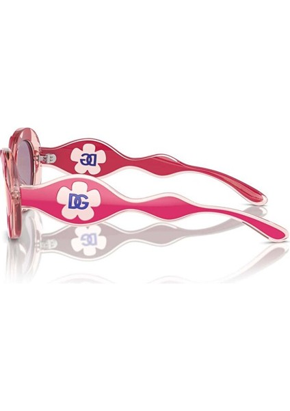 Dolce&gabbana DX6005 Oval Pembe Unisex Çocuk Güneş Gözlüğü modelleri