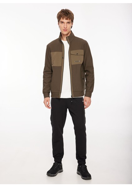 Haki Erkek Bato Yaka Relaxed Fit Sweatmont D3WM-SWT6