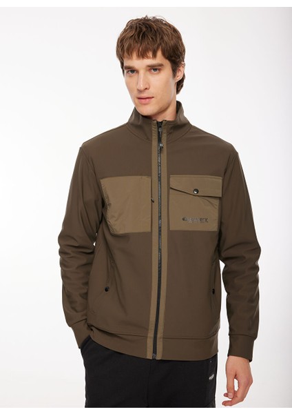 Haki Erkek Bato Yaka Relaxed Fit Sweatmont D3WM-SWT6 fiyatları