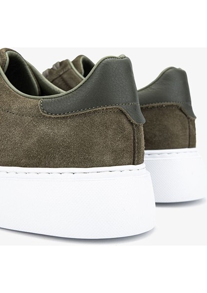 Yeşil Erkek Süet Sneaker 04 2905 Erk Ayk Y24
