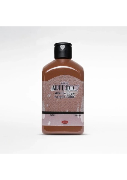 Akrilik Ahşap Boyası 500 ml 3615 Kahverengi