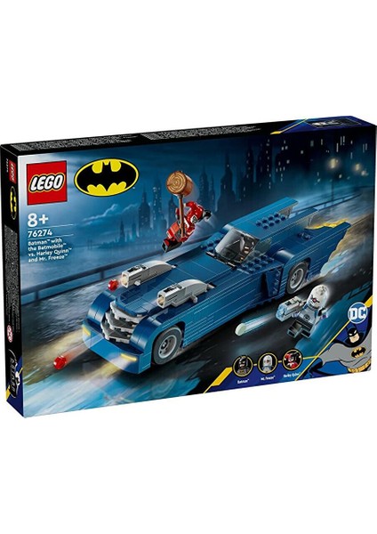Batman Dc Batmobile™ ile Batman™, Harley Quinn™ ve Mr. Freeze™’e Karşı 76274