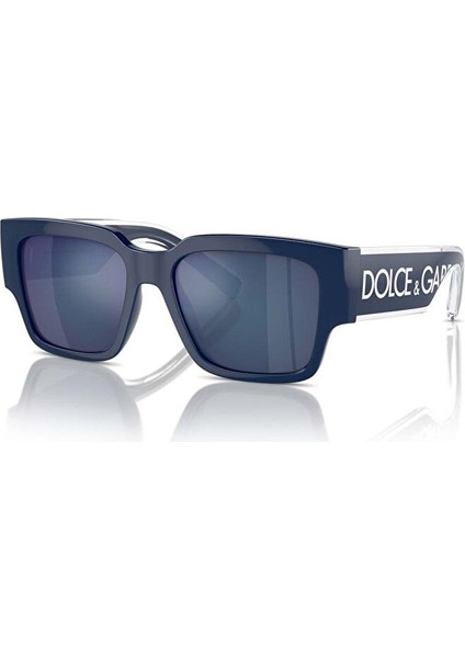 Dolce&gabbana DX6004 Köşeli Mavi Unisex Çocuk Güneş Gözlüğü indirimleri