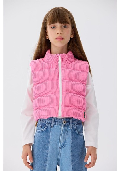 Kız Çocuk Pembe Yelek fiyatları