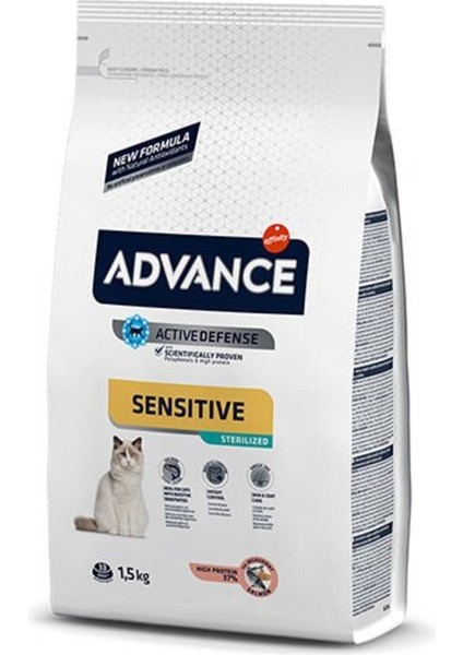 Cat Sterılızed Salmon Sensıtıve 1.5 Kg