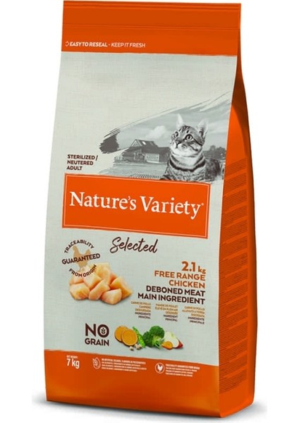 N.v. No Graın Sterıl. Free Range Chıcken 1,25 Kg
